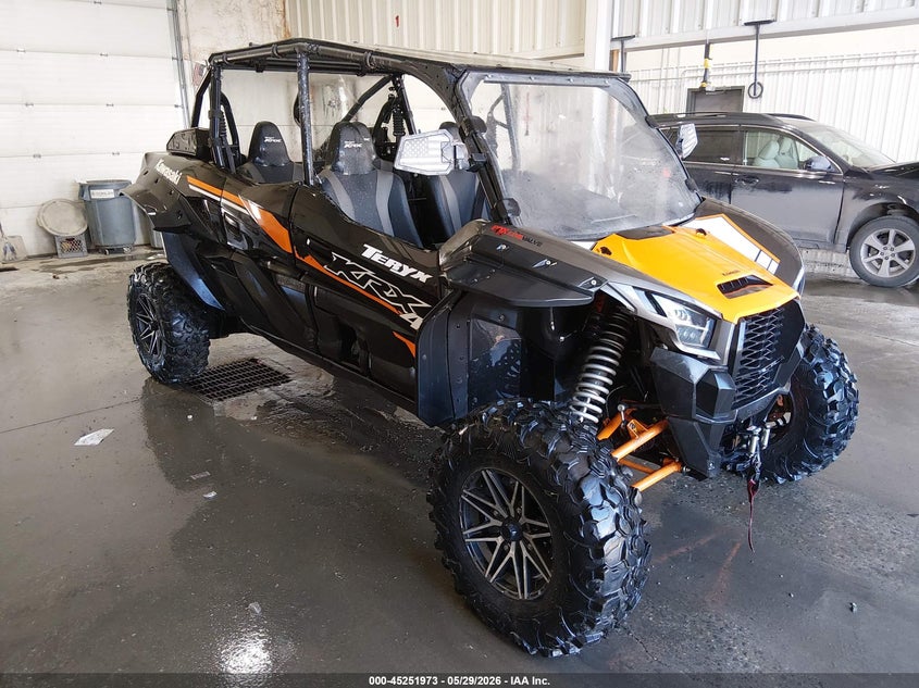 2023 Kawasaki VIN JKARTCA10PB500336 IAAI salvage auction — REAR END, Registration Card (Alaska), sold $3,550 on 2026-07-24 (photo 1)