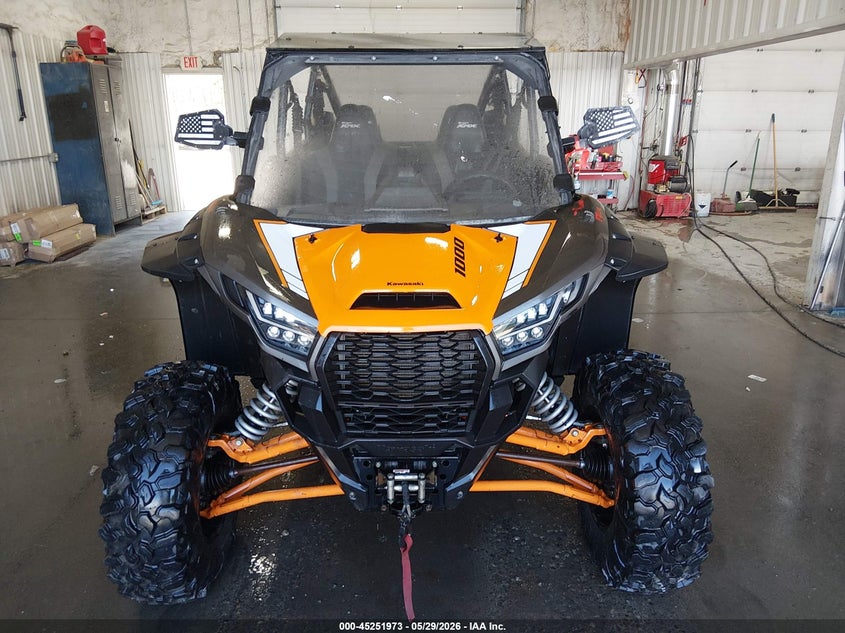 2023 Kawasaki VIN JKARTCA10PB500336 IAAI salvage auction — REAR END, Registration Card (Alaska), sold $3,550 on 2026-07-24 (photo 5)