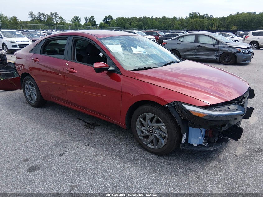 2024 Hyundai Elantra VIN KMHLM4DG9RU763555 IAAI salvage auction — ALL OVER, Salvage Title, sold $3,975 on 2026-07-15 (photo 1)