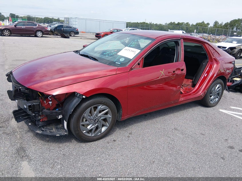 2024 Hyundai Elantra VIN KMHLM4DG9RU763555 IAAI salvage auction — ALL OVER, Salvage Title, sold $3,975 on 2026-07-15 (photo 2)