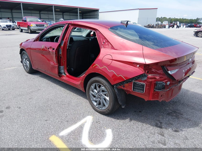 2024 Hyundai Elantra VIN KMHLM4DG9RU763555 IAAI salvage auction — ALL OVER, Salvage Title, sold $3,975 on 2026-07-15 (photo 3)