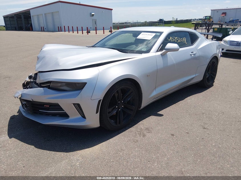 2017 Chevrolet Camaro VIN 1G1FB1RS6H0201274 IAAI salvage auction — Front End, Salvage, sold $4,400 on 2026-09-14 (photo 2)