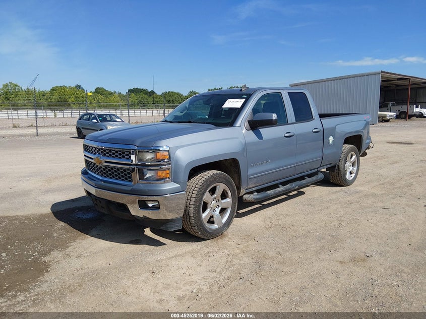 2015 Chevrolet Silverado VIN 1GCVKRECXFZ354281 IAAI salvage auction — REAR END, Salvage Title, sold $3,900 on 2026-07-25 (photo 2)