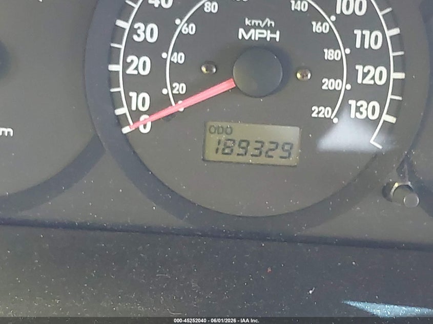 2002 Kia Spectra VIN KNAFB161725087408 IAAI salvage auction — NORMAL WEAR, Clear (Virginia), sold $225 on 2026-07-09 (photo 7)