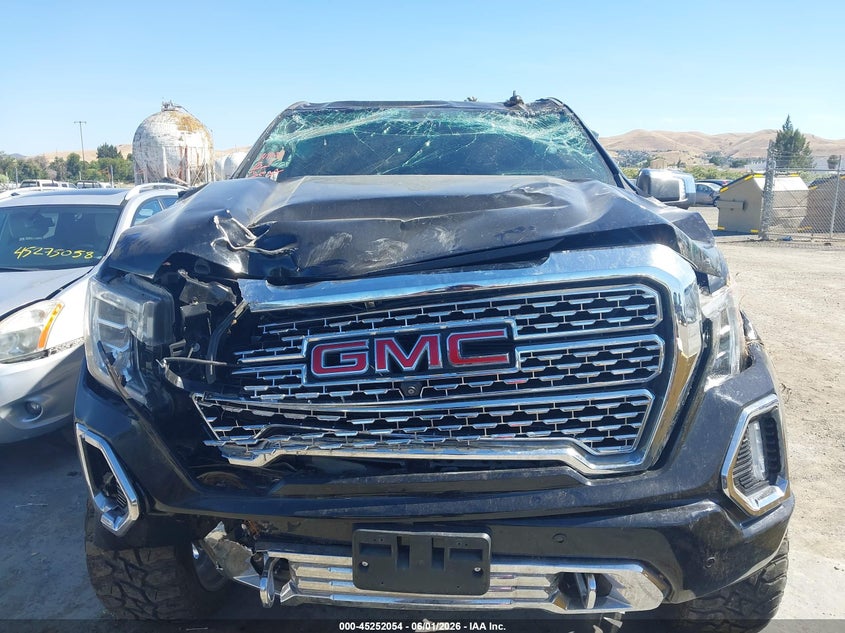 2019 Gmc VIN 1GTU9FED8KZ338041 IAAI salvage auction — FRONT END, Salvage (California), sold $7,400 on 2026-07-30 (photo 6)