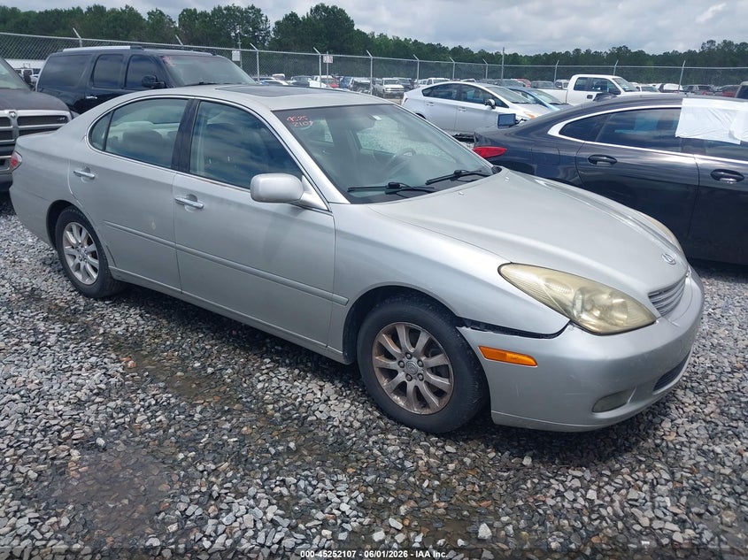 2003 Lexus Es 300 VIN JTHBF30G736007551 IAAI salvage auction — NORMAL WEAR, Clear (Texas), sold $700 on 2026-07-17 (photo 1)