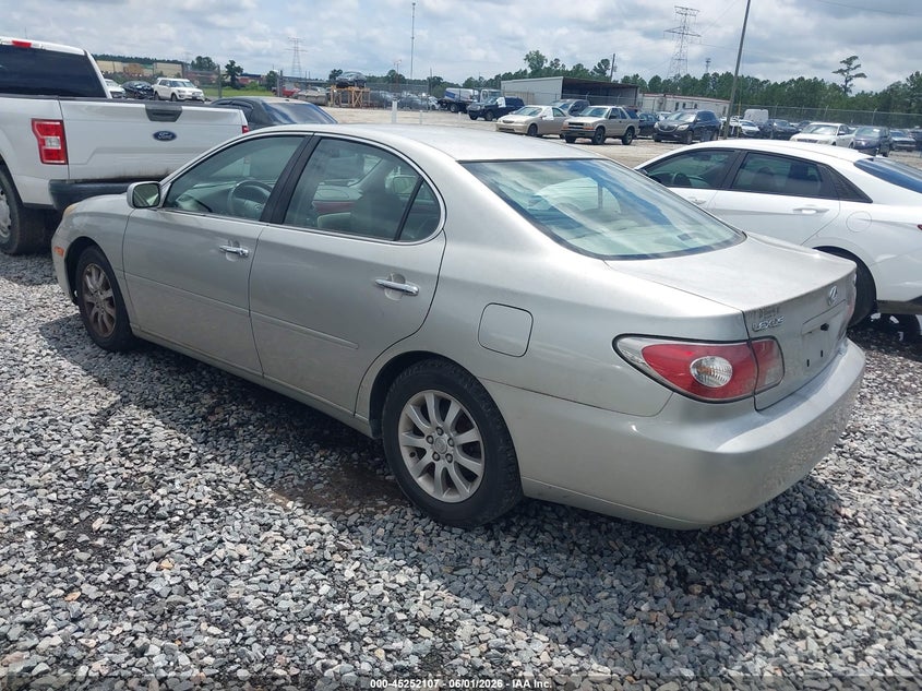 2003 Lexus Es 300 VIN JTHBF30G736007551 IAAI salvage auction — NORMAL WEAR, Clear (Texas), sold $700 on 2026-07-17 (photo 3)