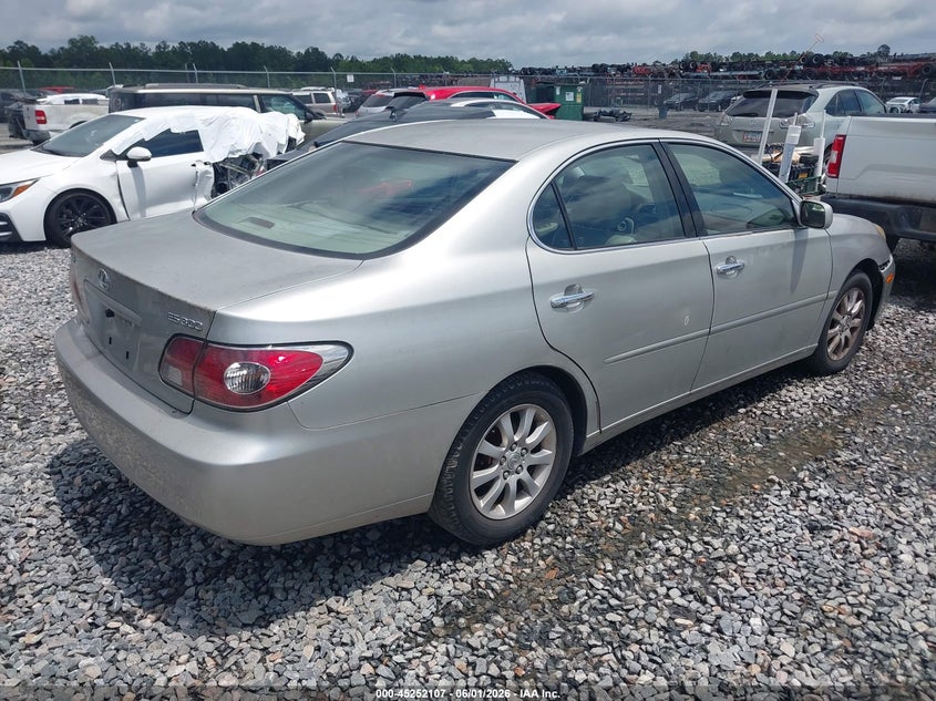2003 Lexus Es 300 VIN JTHBF30G736007551 IAAI salvage auction — NORMAL WEAR, Clear (Texas), sold $700 on 2026-07-17 (photo 4)