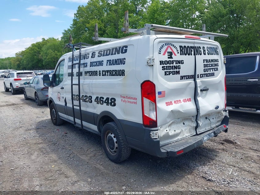 2016 Ford Transit-150 VIN 1FTYE1ZM7GKB50833 IAAI salvage auction — Rear End, Mv-907A (New York), sold $1,600 on 2026-06-17 (photo 3)