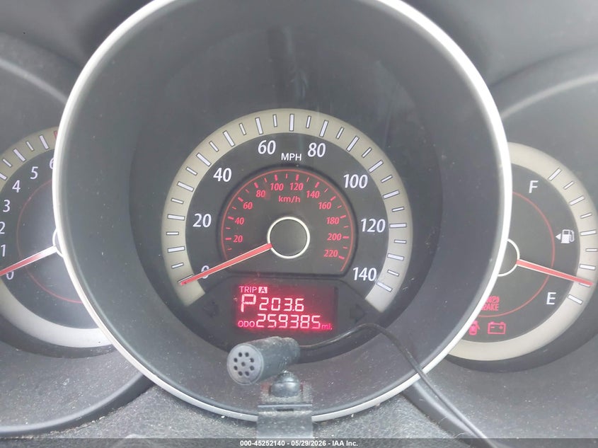 2011 Kia Forte VIN KNAFU4A21B5404806 IAAI salvage auction — NORMAL WEAR, Clear (Tennessee), sold $550 on 2026-07-13 (photo 7)
