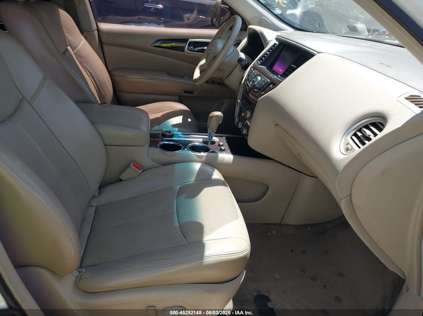 2013 Nissan Pathfinder VIN 5N1AR2MM8DC666462 IAAI salvage auction — FRONT END, Salvage Title, sold $450 on 2026-07-09 (photo 5)