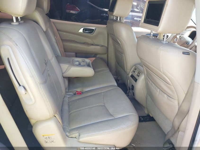 2013 Nissan Pathfinder VIN 5N1AR2MM8DC666462 IAAI salvage auction — FRONT END, Salvage Title, sold $450 on 2026-07-09 (photo 8)