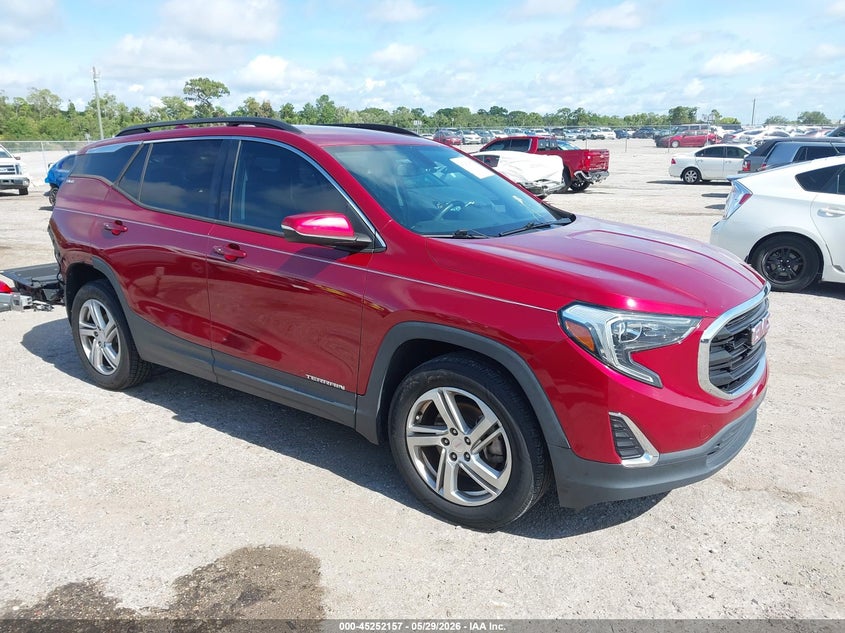 2018 Gmc Terrain VIN 3GKALMEX4JL128582 IAAI salvage auction — REAR END, Salvage Title, sold $4,250 on 2026-07-06 (photo 1)