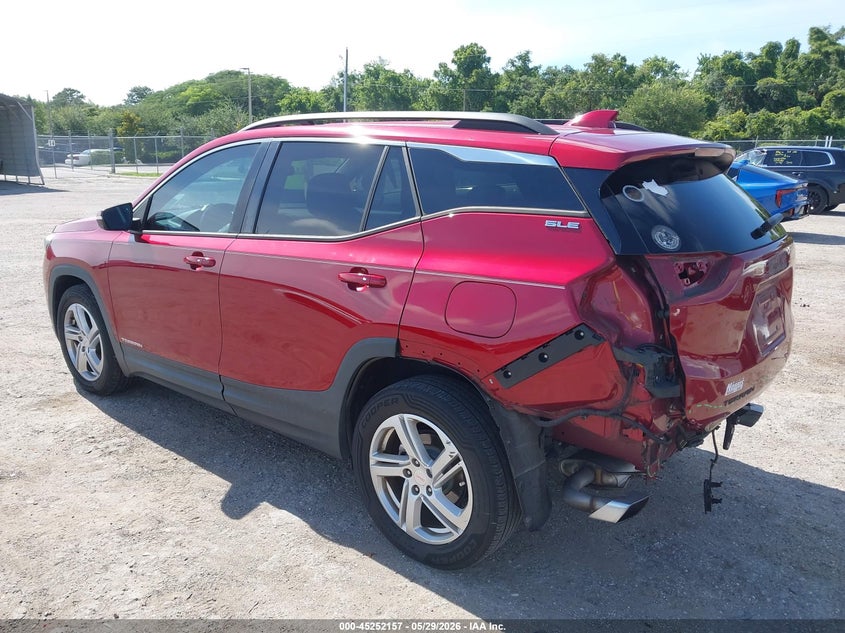 2018 Gmc Terrain VIN 3GKALMEX4JL128582 IAAI salvage auction — REAR END, Salvage Title, sold $4,250 on 2026-07-06 (photo 3)