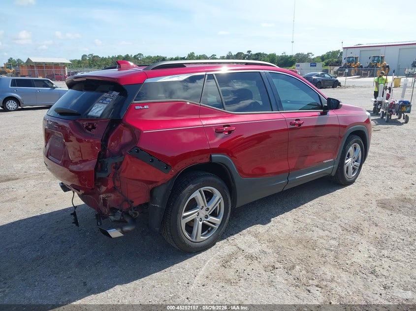 2018 Gmc Terrain VIN 3GKALMEX4JL128582 IAAI salvage auction — REAR END, Salvage Title, sold $4,250 on 2026-07-06 (photo 4)