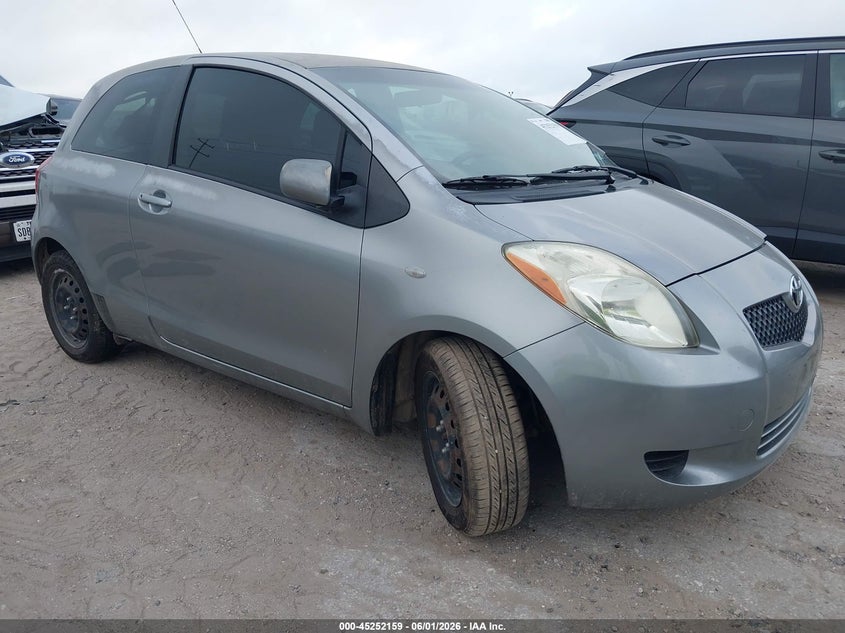 2008 Toyota Yaris VIN JTDJT923285201467 IAAI salvage auction — LEFT FRONT, Salvage (Texas), sold $650 on 2026-07-13 (photo 1)