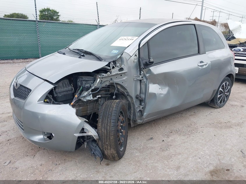 2008 Toyota Yaris VIN JTDJT923285201467 IAAI salvage auction — LEFT FRONT, Salvage (Texas), sold $650 on 2026-07-13 (photo 2)