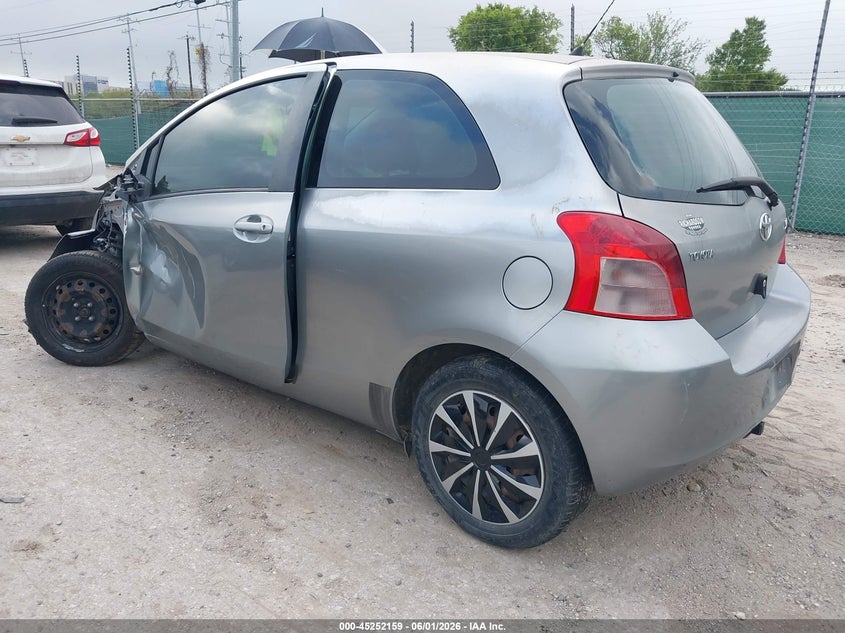 2008 Toyota Yaris VIN JTDJT923285201467 IAAI salvage auction — LEFT FRONT, Salvage (Texas), sold $650 on 2026-07-13 (photo 3)
