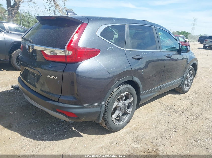 2018 Honda Cr-v VIN 7FARW2H56JE007317 IAAI salvage auction — ROOF, Salvage Title, sold $6,900 on 2026-07-21 (photo 4)