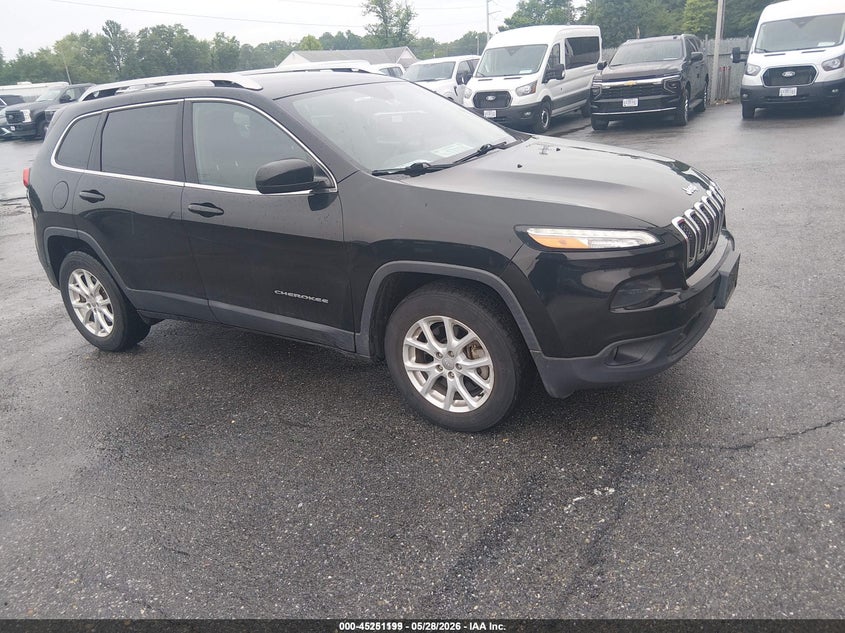 2018 Jeep Cherokee VIN 1C4PJMCB7JD528547 IAAI salvage auction — NORMAL WEAR, Sf97 (Maryland), sold $13,100 on 2026-07-21 (photo 1)