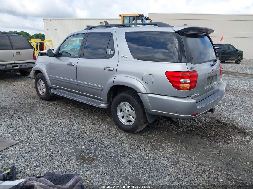 2004 Toyota Sequoia VIN 5TDZT34AX4S207582 IAAI salvage auction — FRONT END, Salvage (Georgia), sold $500 on 2026-07-20 (photo 3)