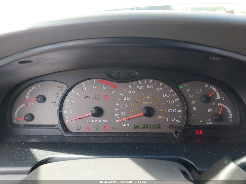 2004 Toyota Sequoia VIN 5TDZT34AX4S207582 IAAI salvage auction — FRONT END, Salvage (Georgia), sold $500 on 2026-07-20 (photo 7)