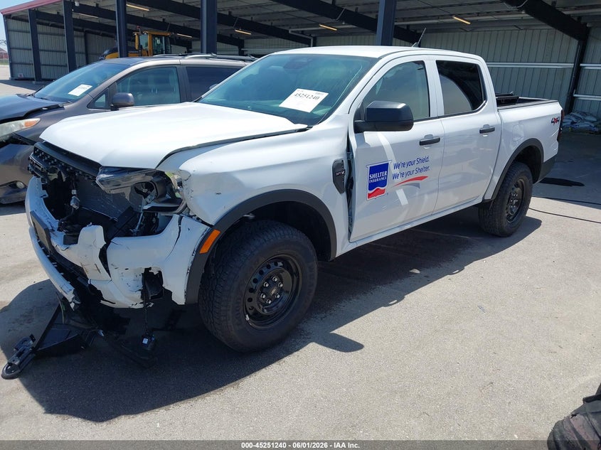 2026 Ford Ranger VIN 1FTER4PH5TLE09967 IAAI salvage auction — ENGINE DAMAGE, Salvage (Missouri), sold $12,700 on 2026-07-31 (photo 2)