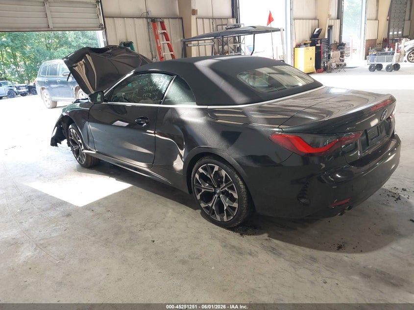 2026 BMW 4er VIN WBA53DB03TCX55743 IAAI salvage auction — FRONT END, Salvage Title, sold $9,900 on 2026-07-31 (photo 3)