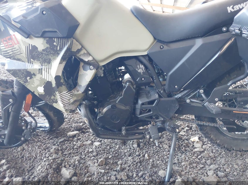 2026 Kawasaki Klr 650 VIN ML5KLEH15TDA41034 IAAI salvage auction — FRONT END, Salvage (Ohio), sold $875 on 2026-07-28 (photo 9)