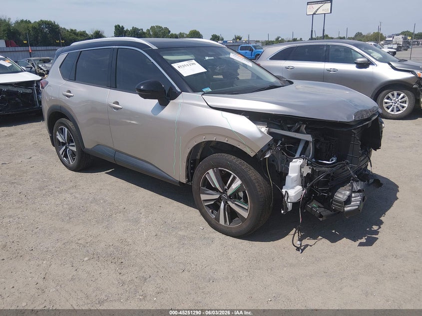 2024 Nissan Rogue VIN JN8BT3CA3RW004385 IAAI salvage auction — FRONT END, Salvage Title, sold $8,750 on 2026-07-08 (photo 1)