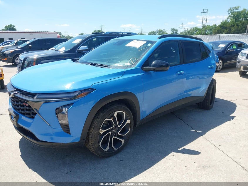 2024 Chevrolet Trax VIN KL77LJE28RC092344 IAAI salvage auction — LEFT REAR, Salvage (Missouri), sold $4,250 on 2026-07-28 (photo 2)
