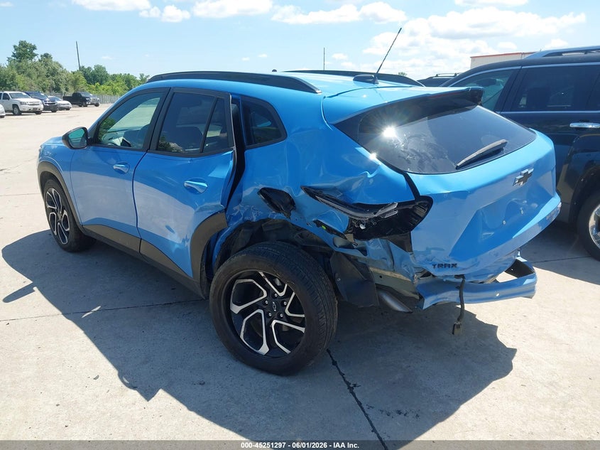 2024 Chevrolet Trax VIN KL77LJE28RC092344 IAAI salvage auction — LEFT REAR, Salvage (Missouri), sold $4,250 on 2026-07-28 (photo 3)
