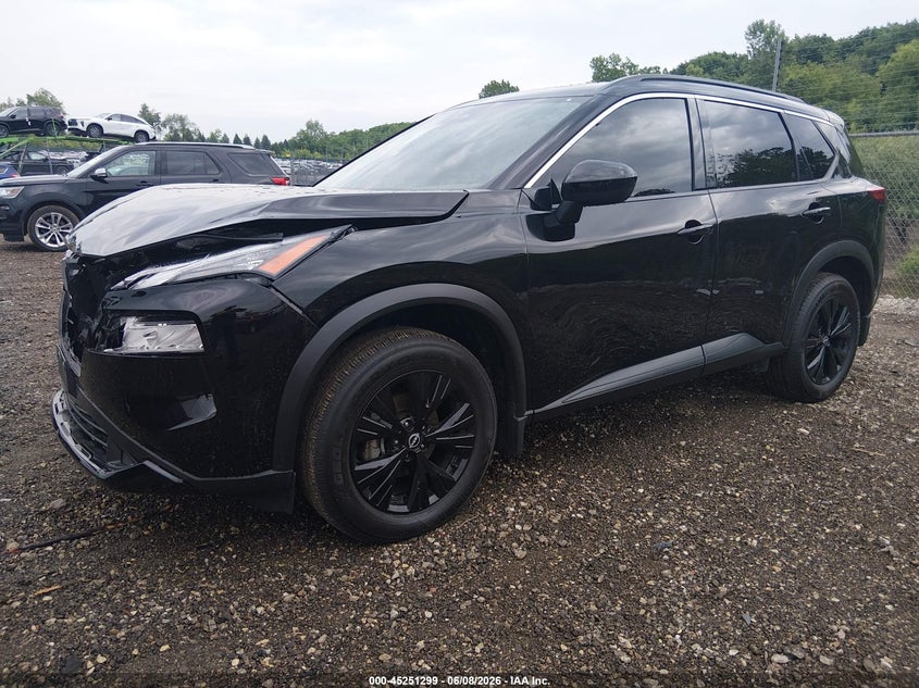 2023 Nissan Rogue VIN JN8BT3BB3PW213035 IAAI salvage auction — FRONT END, Salvage Title, sold $6,600 on 2026-07-16 (photo 2)