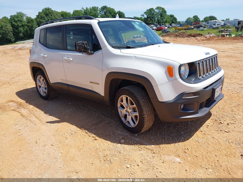 2018 Jeep Renegade VIN ZACCJBBB2JPJ14367 IAAI salvage auction — HAIL, Clear (Missouri), sold $1,950 on 2026-08-10 (photo 1)