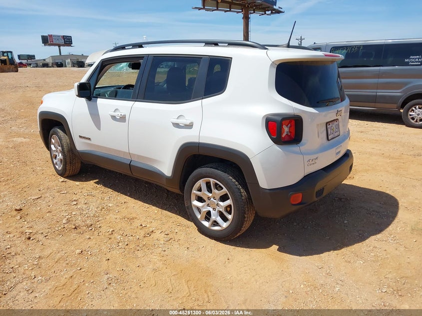 2018 Jeep Renegade VIN ZACCJBBB2JPJ14367 IAAI salvage auction — HAIL, Clear (Missouri), sold $1,950 on 2026-08-10 (photo 3)
