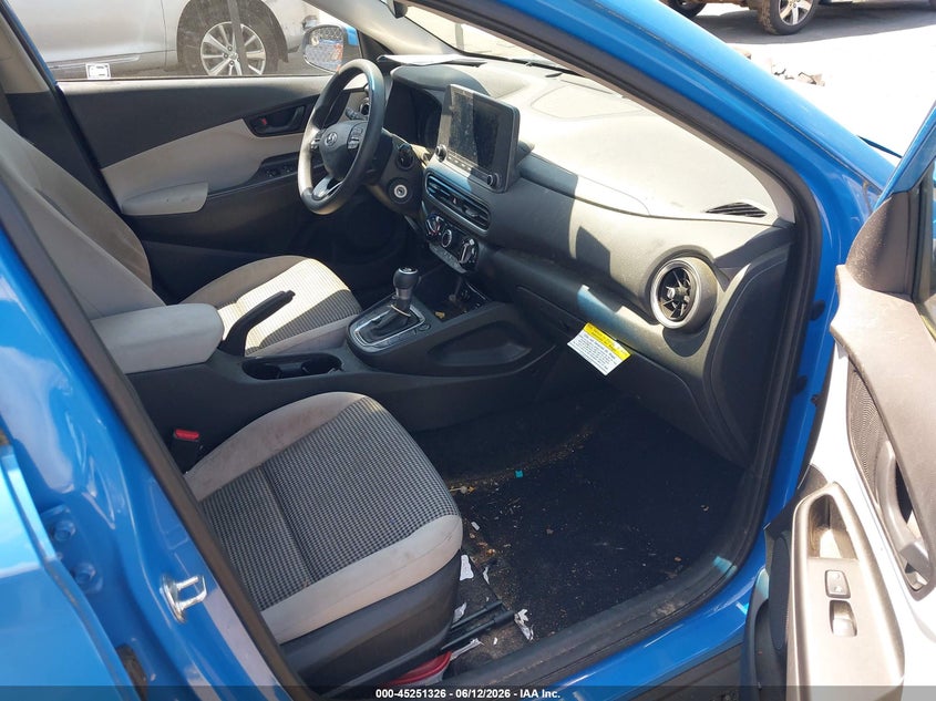 2022 Hyundai Kona VIN KM8K2CAB5NU780349 IAAI salvage auction — LEFT FRONT, Salvage Title, sold $525 on 2026-07-23 (photo 5)