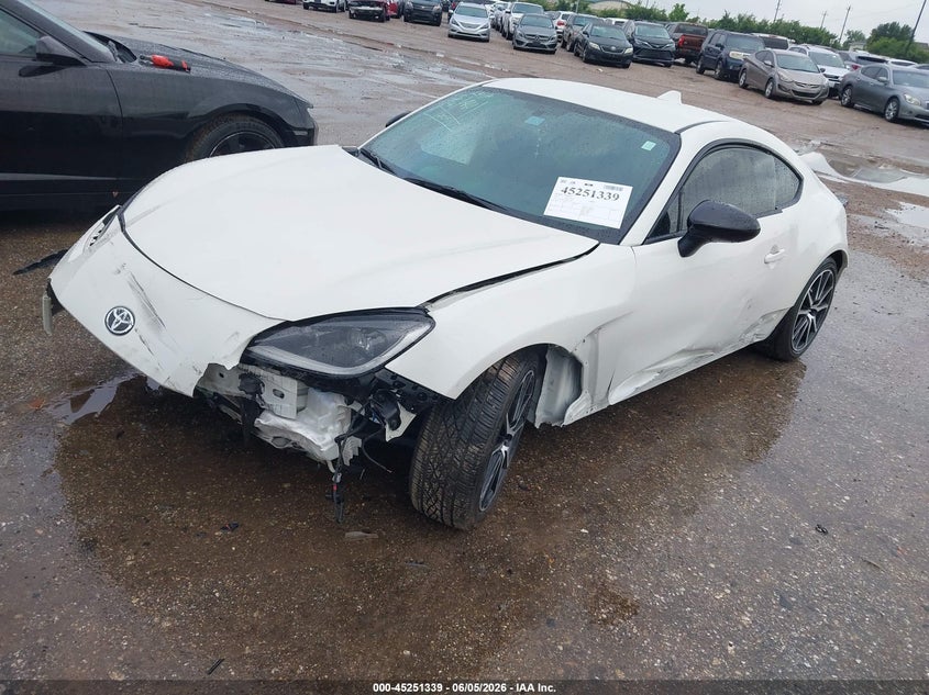 2023 Toyota Gr 86 VIN JF1ZNBC10P8753845 IAAI salvage auction — FRONT END, Salvage Title, sold $3,000 on 2026-07-09 (photo 2)