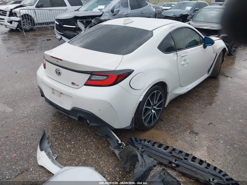 2023 Toyota Gr 86 VIN JF1ZNBC10P8753845 IAAI salvage auction — FRONT END, Salvage Title, sold $3,000 on 2026-07-09 (photo 4)
