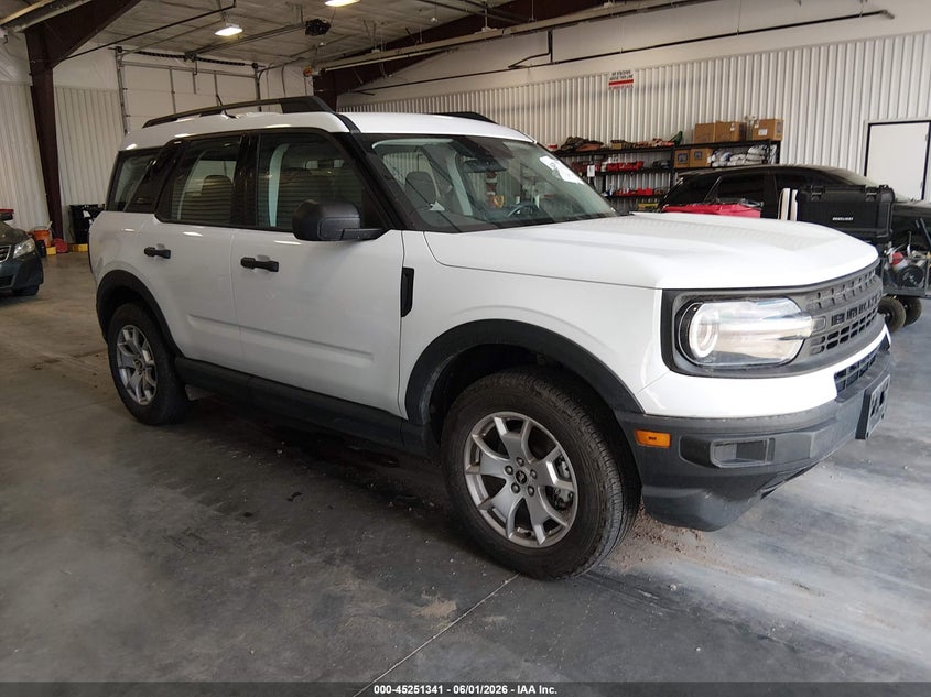 2023 Ford Bronco sport VIN 3FMCR9A60PRD37882 IAAI salvage auction — HAIL, Salvage Title, sold $13,525 on 2026-07-28 (photo 1)