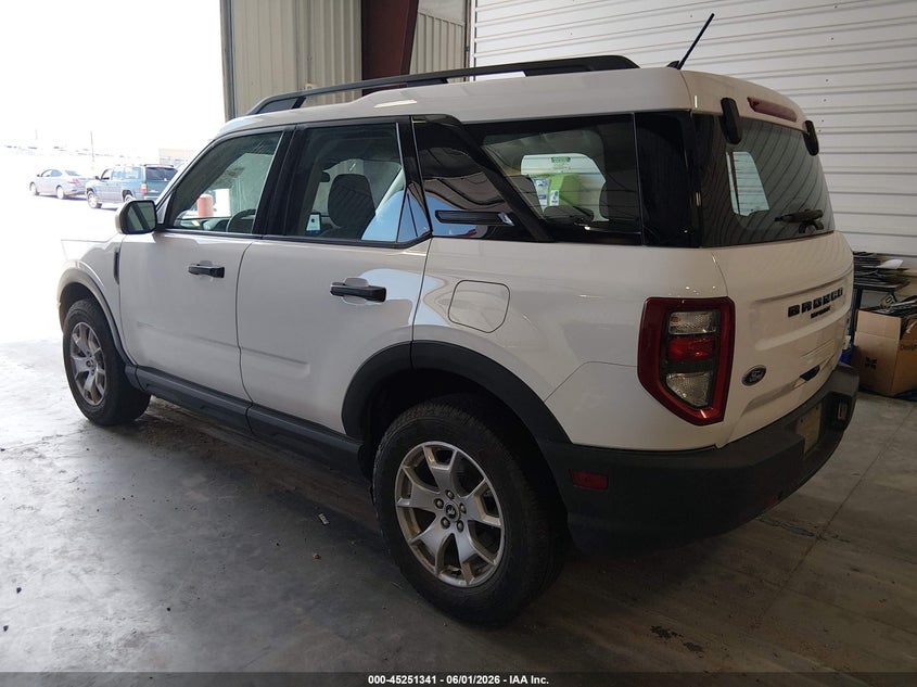 2023 Ford Bronco sport VIN 3FMCR9A60PRD37882 IAAI salvage auction — HAIL, Salvage Title, sold $13,525 on 2026-07-28 (photo 3)