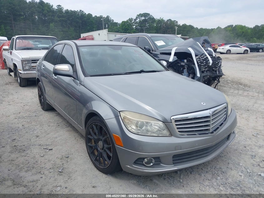 2009 Mercedes-benz C-klasse VIN WDDGF54X99R071536 IAAI salvage auction — NORMAL WEAR, Clear (Georgia), sold $450 on 2026-07-07 (photo 1)