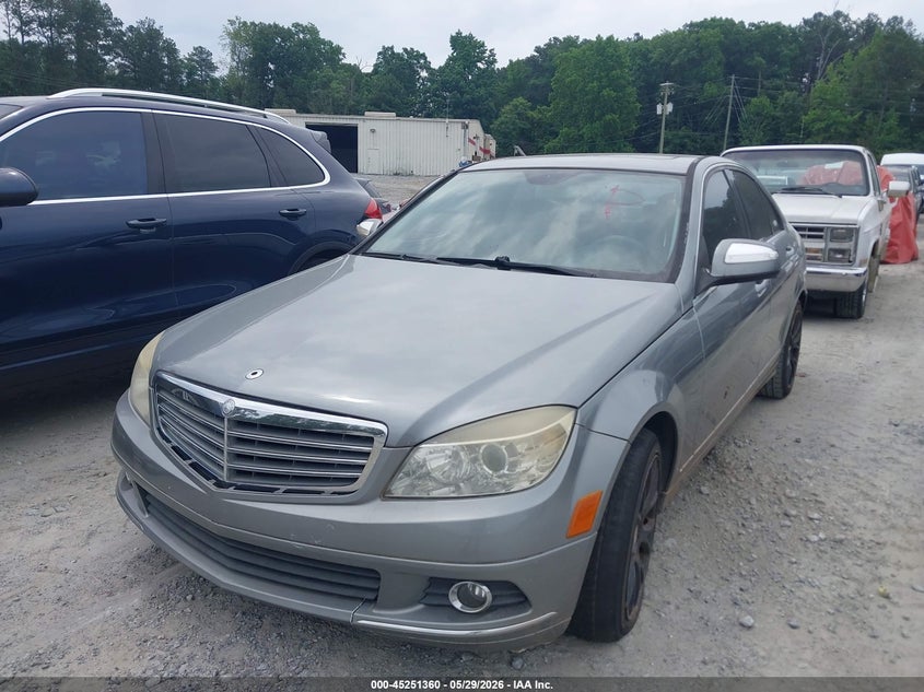 2009 Mercedes-benz C-klasse VIN WDDGF54X99R071536 IAAI salvage auction — NORMAL WEAR, Clear (Georgia), sold $450 on 2026-07-07 (photo 2)