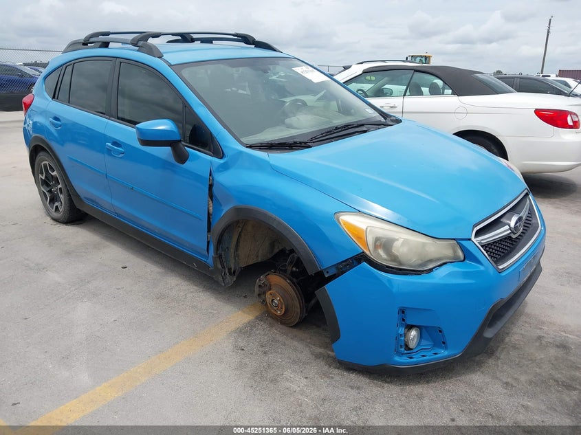 2016 Subaru Xv VIN JF2GPADC7G8296376 IAAI salvage auction — RIGHT FRONT, Original (Texas), sold $475 on 2026-07-30 (photo 1)