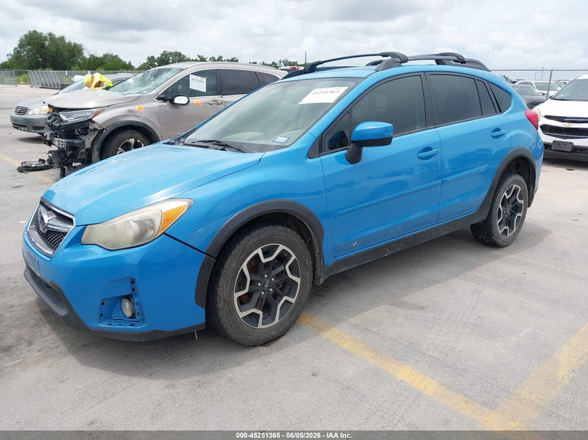 2016 Subaru Xv VIN JF2GPADC7G8296376 IAAI salvage auction — RIGHT FRONT, Original (Texas), sold $475 on 2026-07-30 (photo 2)