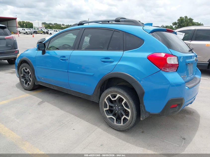 2016 Subaru Xv VIN JF2GPADC7G8296376 IAAI salvage auction — RIGHT FRONT, Original (Texas), sold $475 on 2026-07-30 (photo 3)