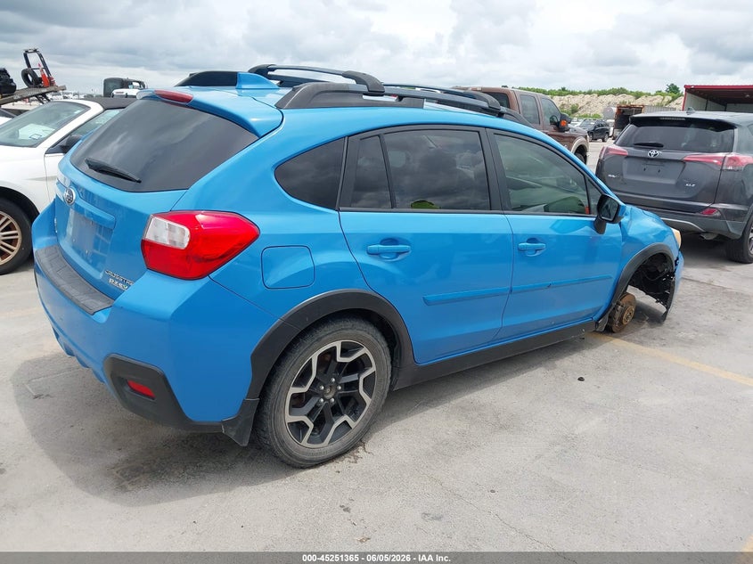 2016 Subaru Xv VIN JF2GPADC7G8296376 IAAI salvage auction — RIGHT FRONT, Original (Texas), sold $475 on 2026-07-30 (photo 4)
