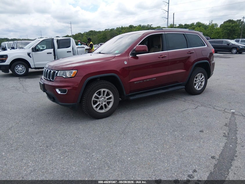 2019 Jeep Grand cherokee VIN 1C4RJFAG6KC551179 IAAI salvage auction — NORMAL WEAR, Sf97 (Maryland), sold $775 on 2026-07-21 (photo 2)