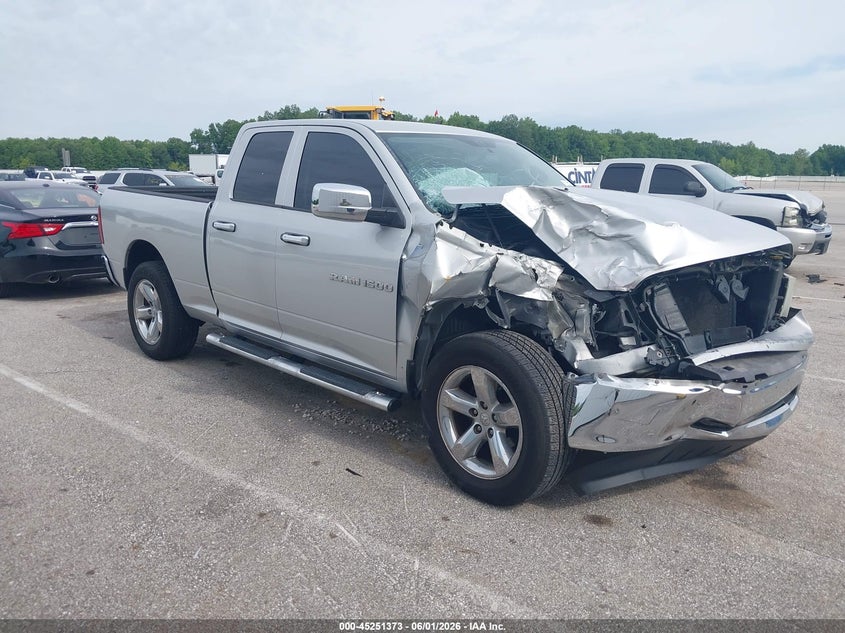 2011 Ram Ram 1500 VIN 1D7RV1GP4BS705849 IAAI salvage auction — FRONT END, Clear (Indiana), sold $25 on 2026-07-29 (photo 1)