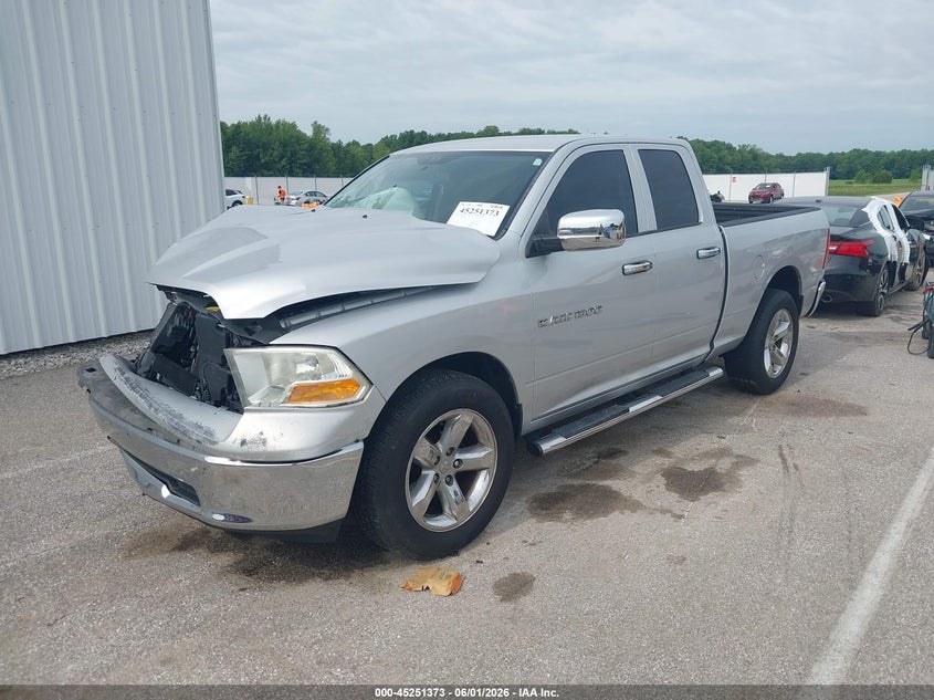 2011 Ram Ram 1500 VIN 1D7RV1GP4BS705849 IAAI salvage auction — FRONT END, Clear (Indiana), sold $25 on 2026-07-29 (photo 2)