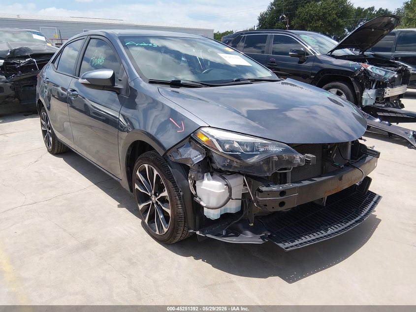 2019 Toyota Corolla VIN 5YFBURHE4KP939291 IAAI salvage auction — FRONT END, Original (Texas), sold $5,850 on 2026-07-14 (photo 1)